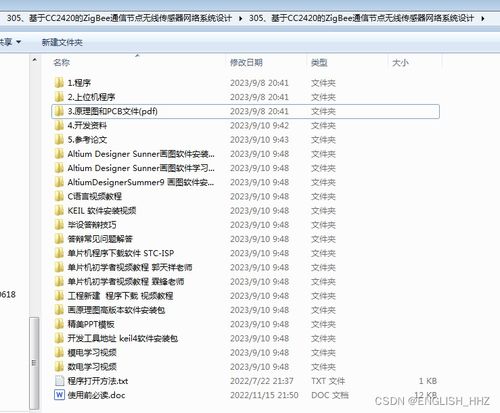 305 基于cc2420的zigbee通信节点无线传感器网络系统设计 程序 上位机程序 原理图 pcb图 参考论文 硬件开发资料等